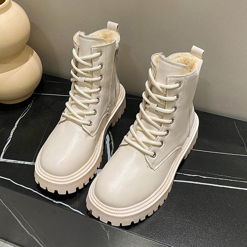 Bota Coturno Forrada Elegance