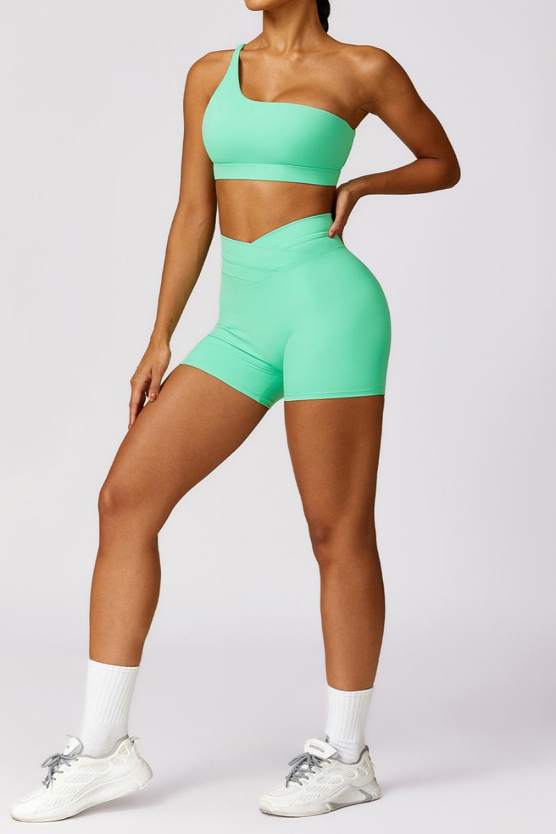 Conjunto feminino Top e Short FlexFlow - Com bojo