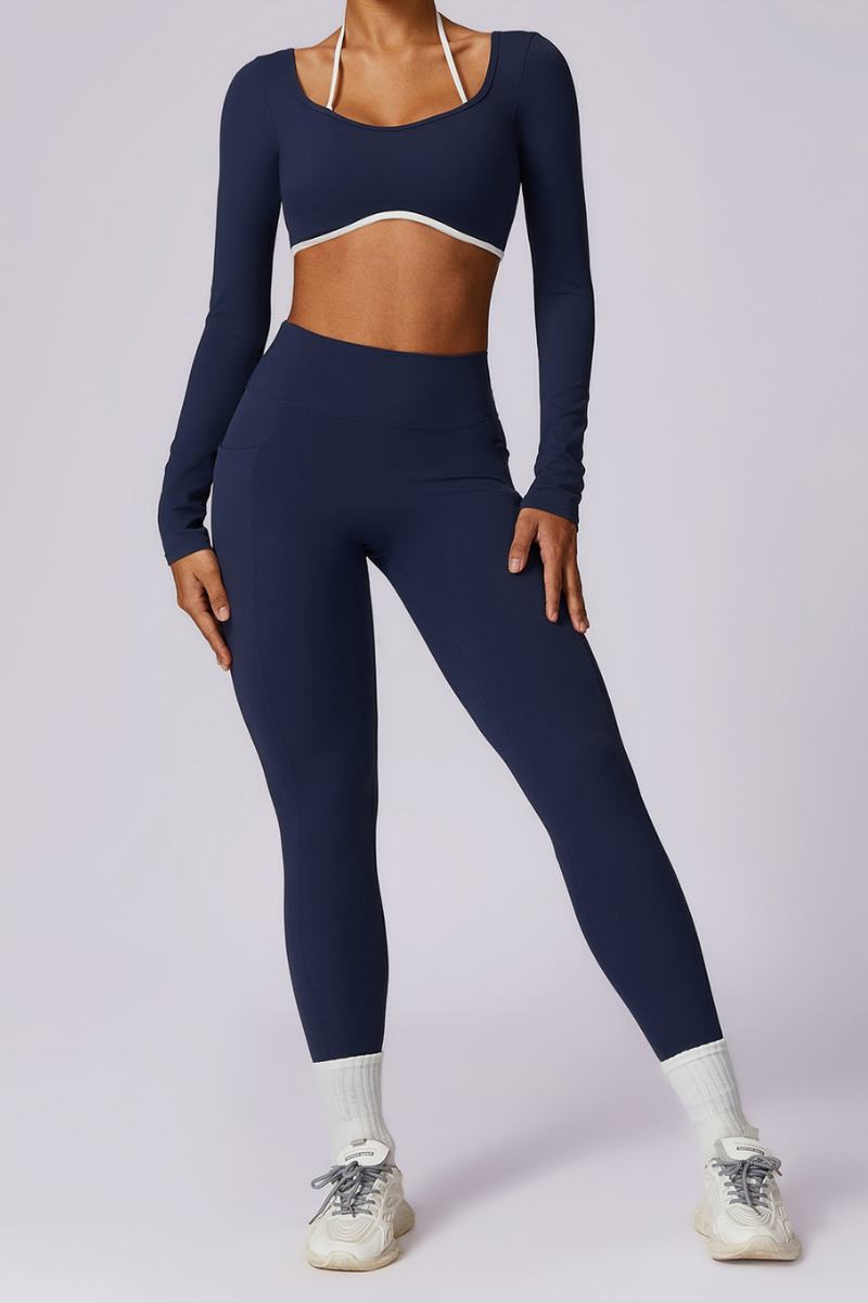 Conjunto feminino FitTech - Blusa e calça