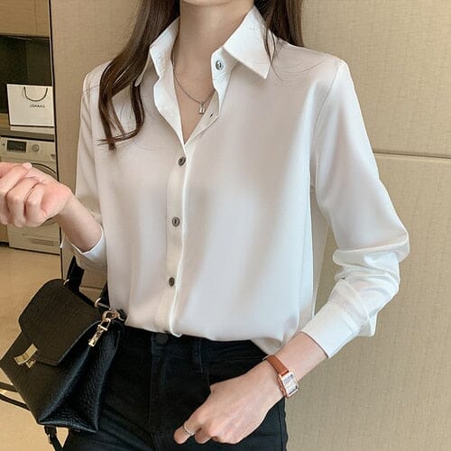 Blusa de Cetim Social - Sophia