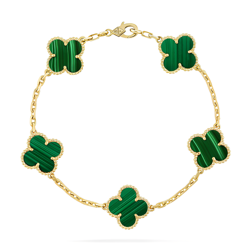 Pulseira Virgínia + COLAR DE BRINDE - Banhados a Ouro 18K
