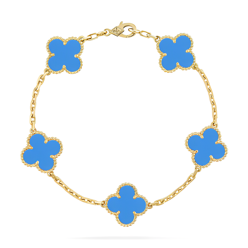 Pulseira Virgínia + COLAR DE BRINDE - Banhados a Ouro 18K