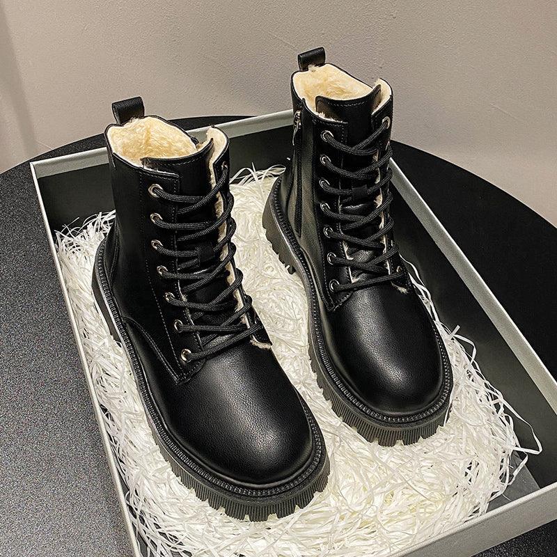 Bota Coturno Forrada Elegance