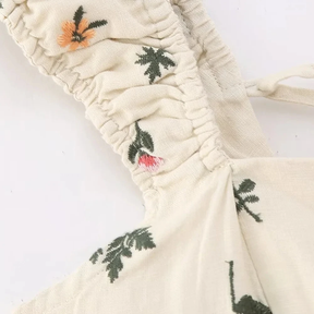 Vestido Midi Bordado Julie
