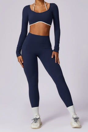 Conjunto feminino FitTech - Blusa e calça