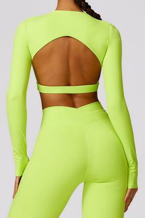 Conjunto feminino Top longo e calça FlexFlow - Com bojo