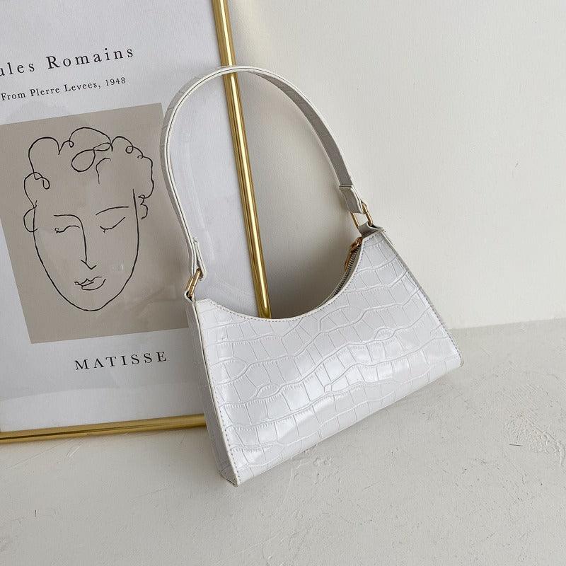 Bolsa Baguete Ombro Couro Valesca