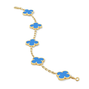 Pulseira Virgínia + COLAR DE BRINDE - Banhados a Ouro 18K