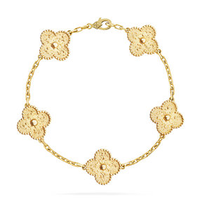 Pulseira Virgínia + COLAR DE BRINDE - Banhados a Ouro 18K