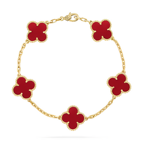 Pulseira Virgínia + COLAR DE BRINDE - Banhados a Ouro 18K