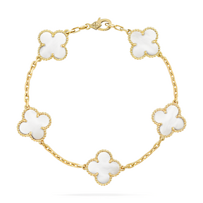 Pulseira Virgínia + COLAR DE BRINDE - Banhados a Ouro 18K