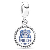 BERLOQUE CHARM PENDENTE "DISPOSITIVO POLÍCIA" - PRATA 925