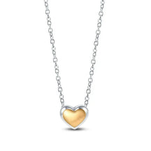 Colar Luzze heart gold