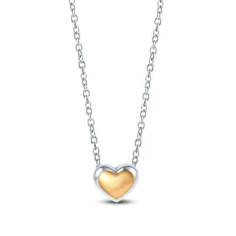 Colar Luzze heart gold