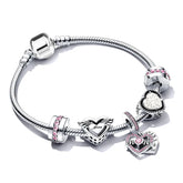 Pulseira Azzati Life Prata         + 5 Berloques Brinde