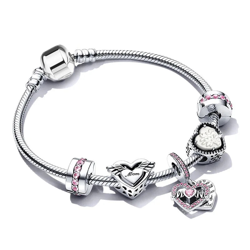 Pulseira Azzati Life Prata         + 5 Berloques Brinde