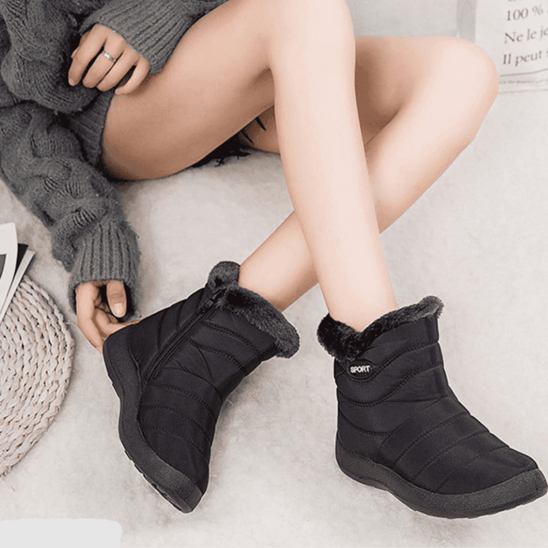 Bota Peluciada à Prova d'Água