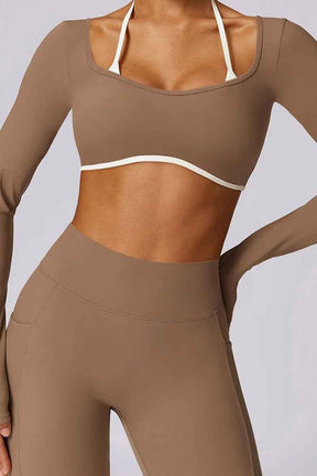 Conjunto feminino FitTech - Blusa e calça